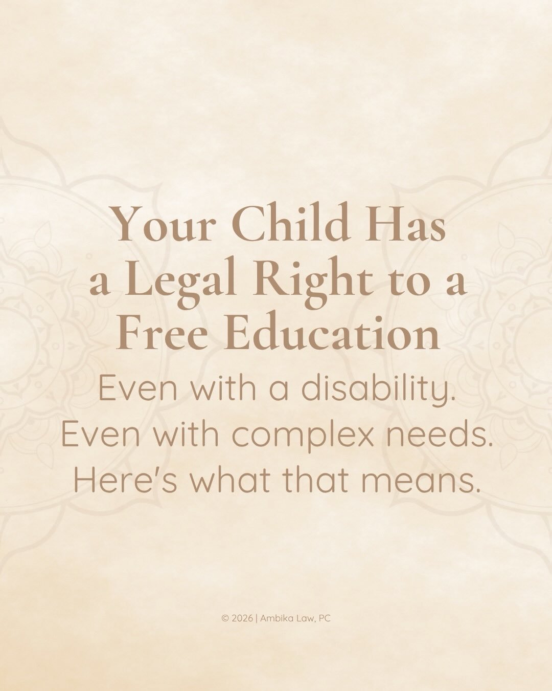California schools are legally required to educate your child &mdash; no matter what.

It&rsquo;s called FAPE: Free and Appropriate Public Education. It&rsquo;s guaranteed under federal law, and it doesn&rsquo;t disappear because your child has a dis