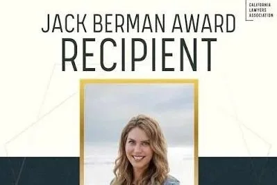 Amanda Simmons named 2025 recipient of the Jack Berman Award of Achievement (California Lawyers Association)