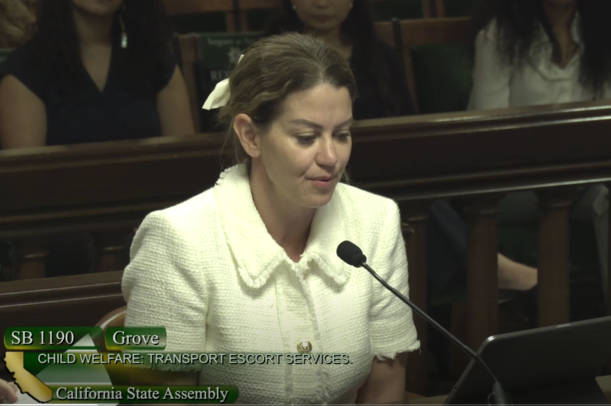 Amanda Simmons Testifies in Support of SB 1190, the Safe Passage for Youth Act, Before the Assembly Human Services Committee