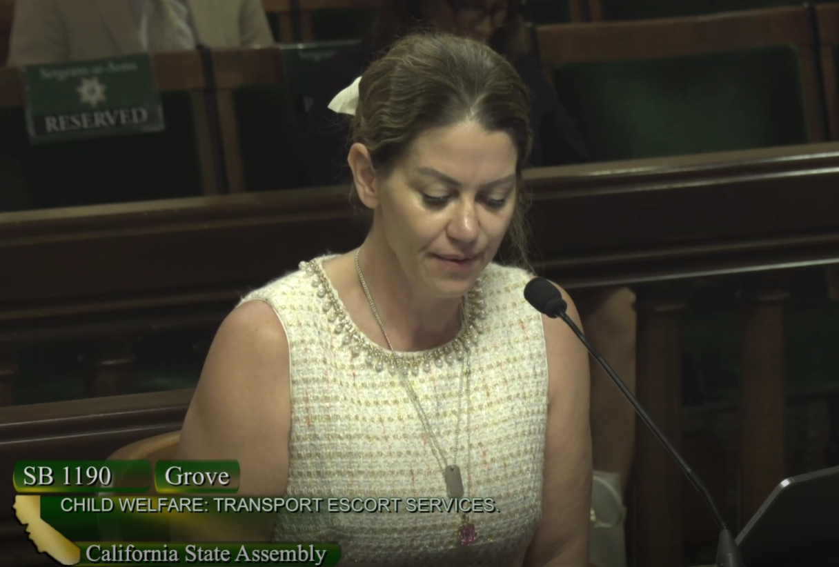 Amanda Simmons Testifies in Support of SB 1190 Before the Assembly Communications and Conveyance Committee