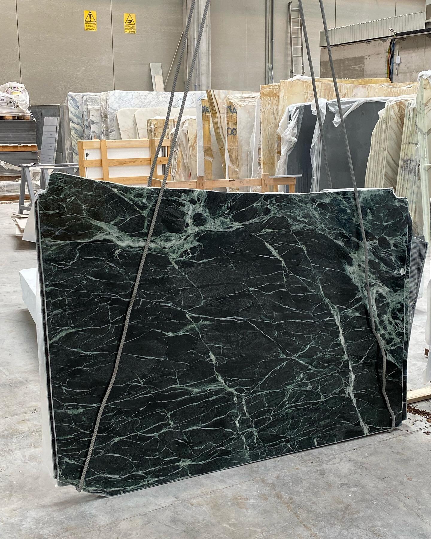 Our latest custom project is this coffee table in polished Verde Alpi with chamfered edges and subtle rounded corners - all packed up and ready to ship.

Interested in creating your own marble design? Learn more about our custom projects on our websi