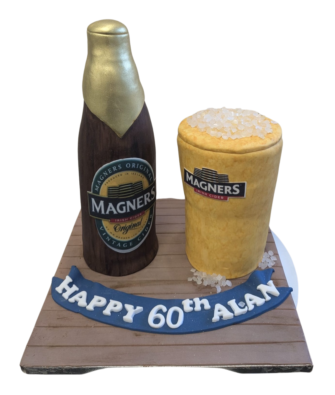 Magners Bottle with Pint