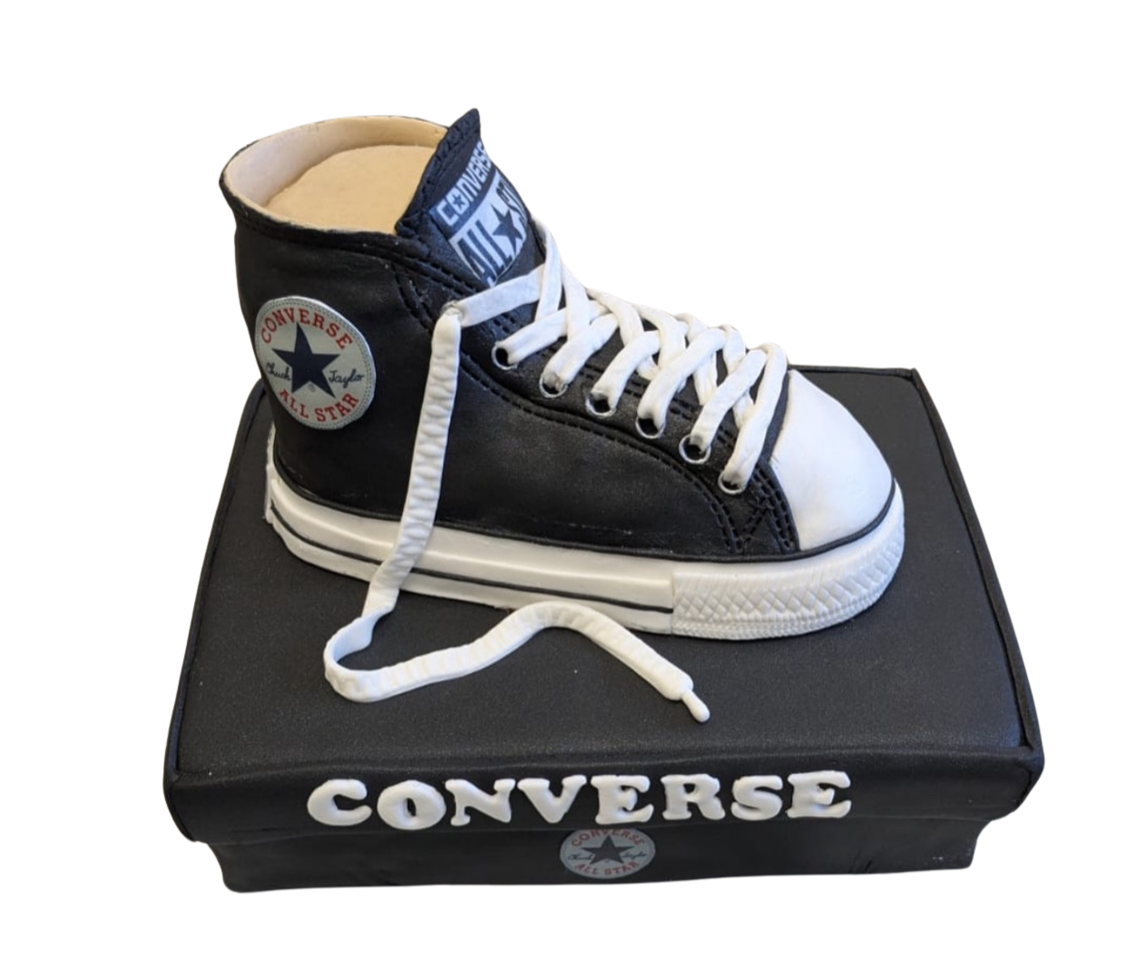 Converse shoe with box