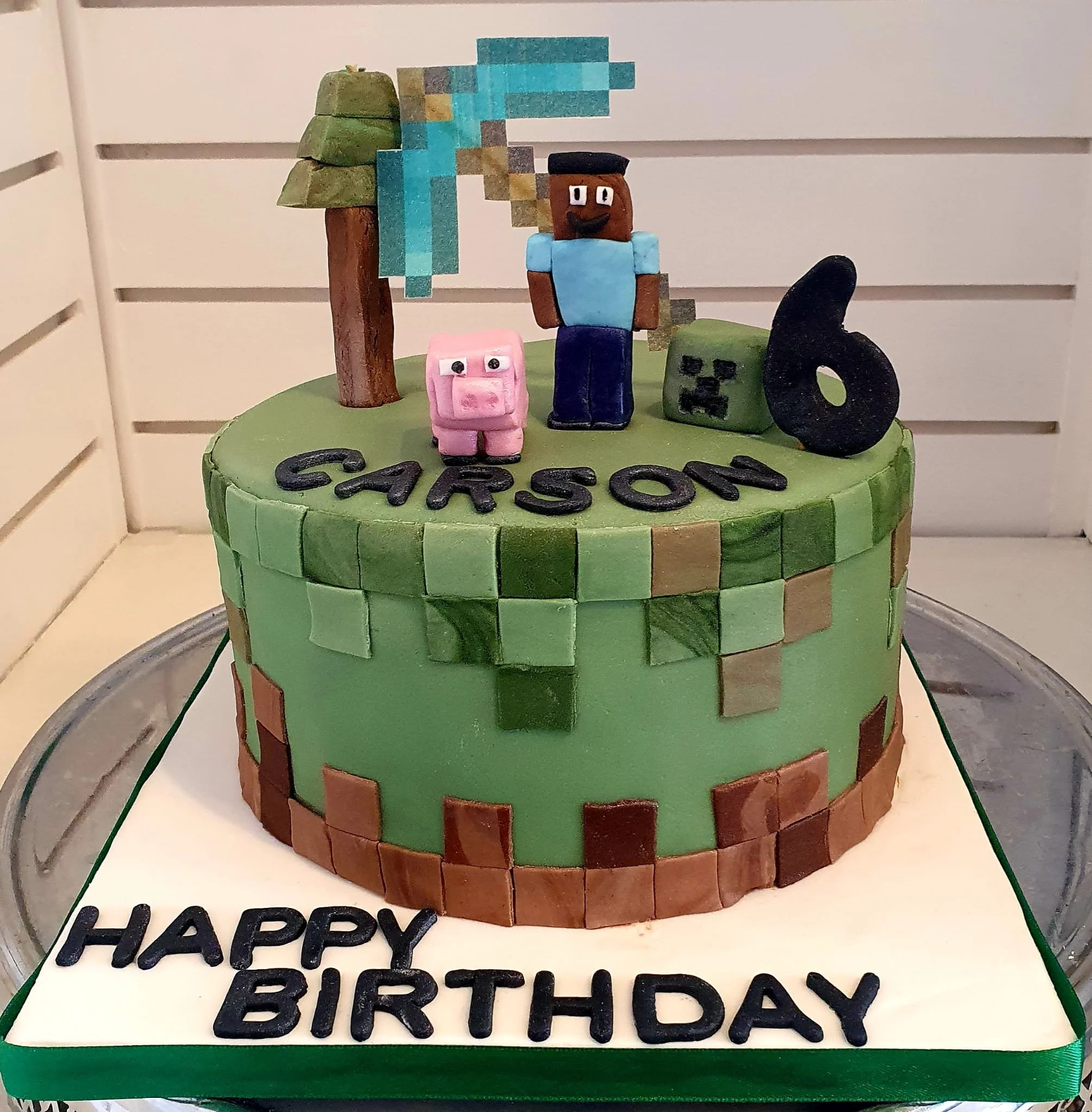 minecraft cake