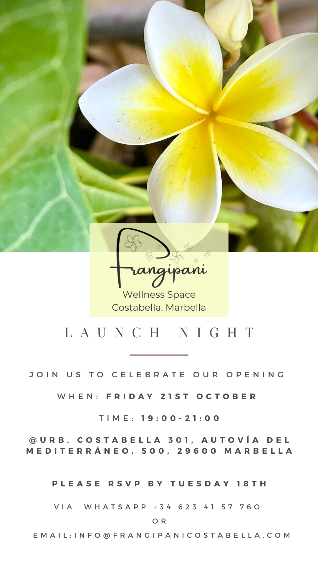 Opening Launch Event