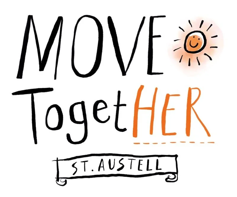 "A hand drawn logo For Move Together St Austell"