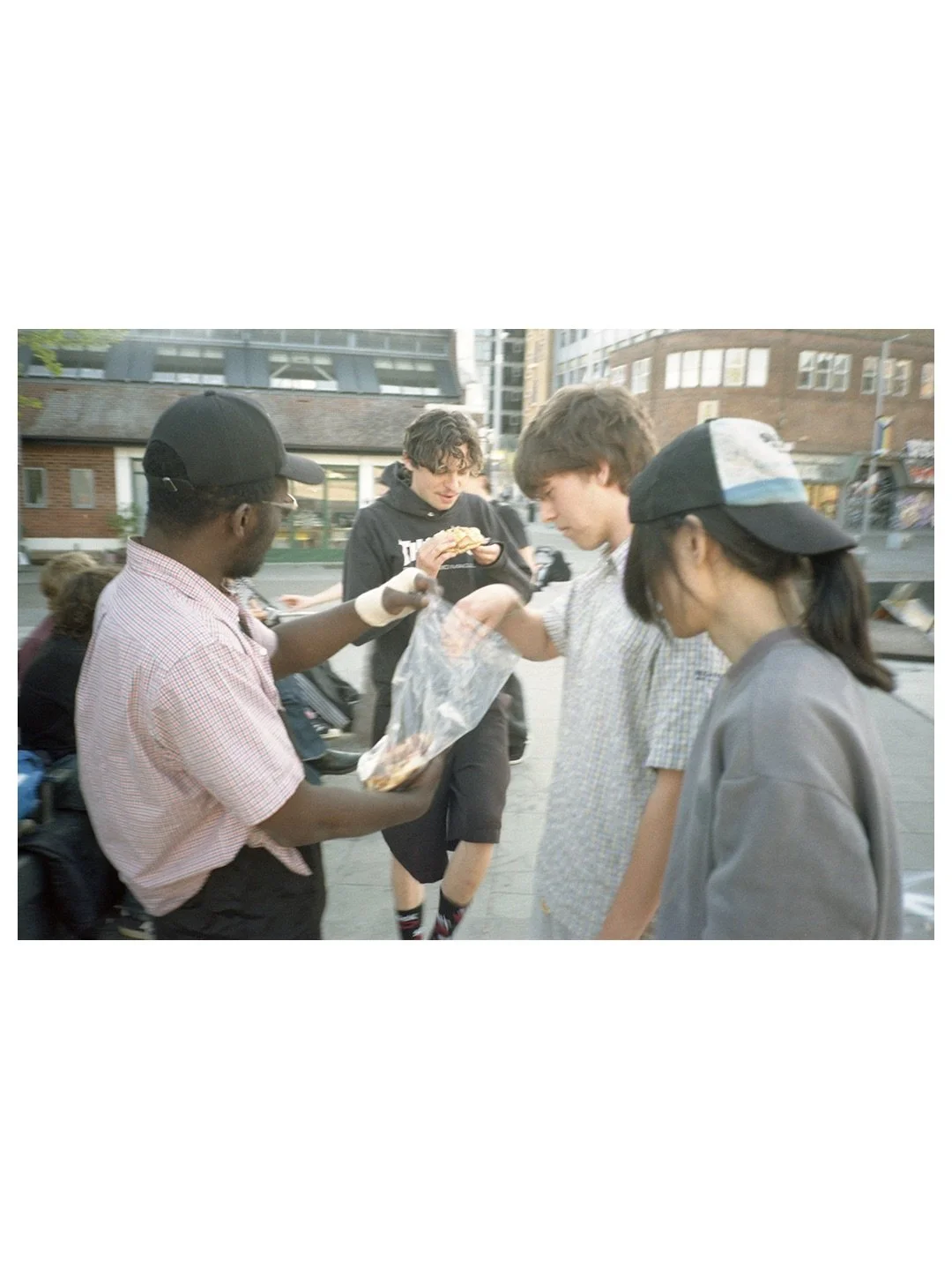The day Mello gave out pizza and Ollie bought the wrong type of nuts!⁣
⁣
@lensfayre #filmaintdead #nottinghamskateboarding @skatenottingham