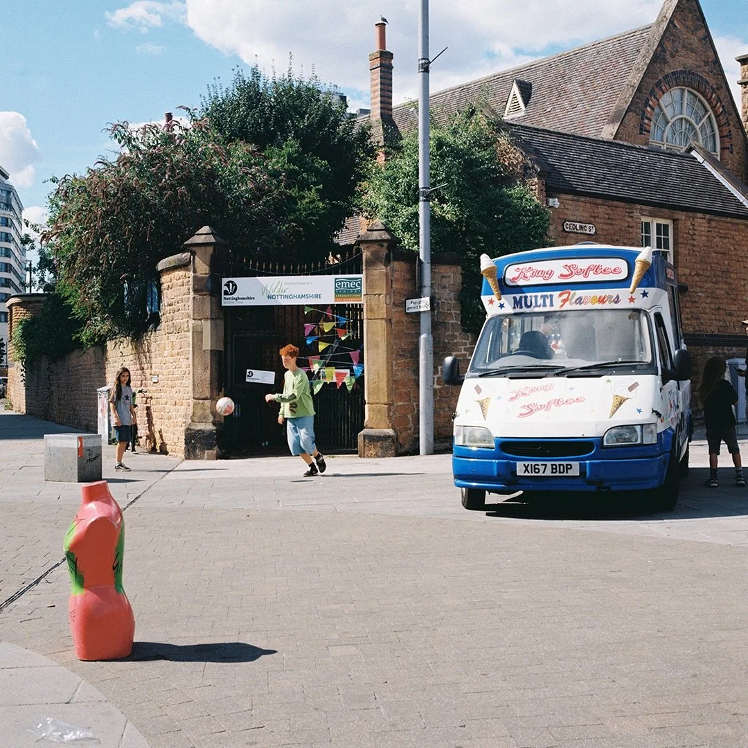 Sneinton Market, our third place. ⁣
⁣
@lensfayre #filmaintdead #hasselblad500cm #sneintonmarket #nottinghamskateboarding @skatenottingham