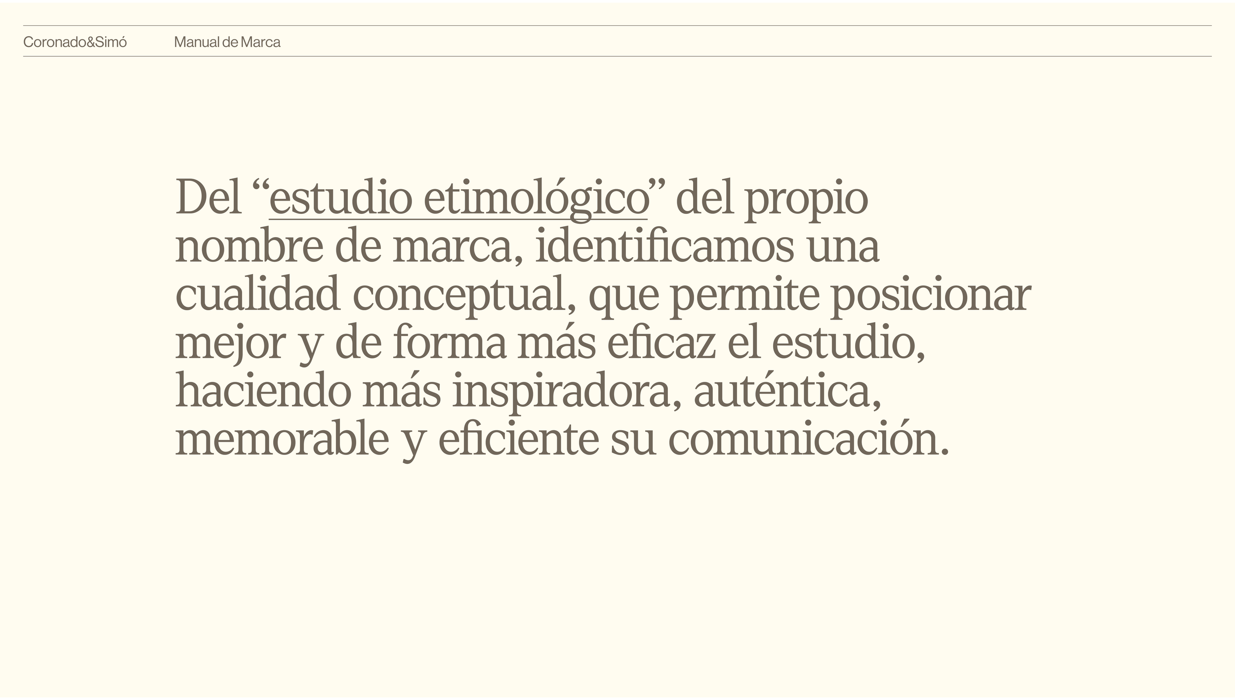 Estrategia de Marca para Identidad Corporativa de CoronadoSimo un estudio de Arquitectura situado en València