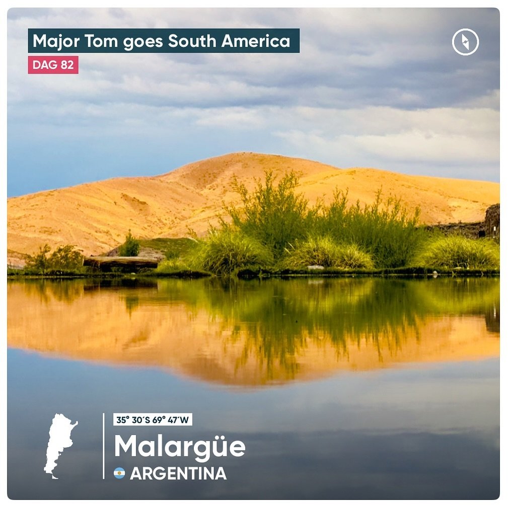 We leave Buta Ranquil. It is the first time in Argentina that we leave a place, with a little pain in our hearts. We felt  genuinely connected here. 

We leave for Malarg&uuml;e. While driving through the mountains, the car gets hot again and Vincent