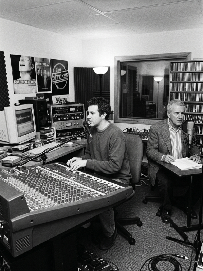 VO recording session