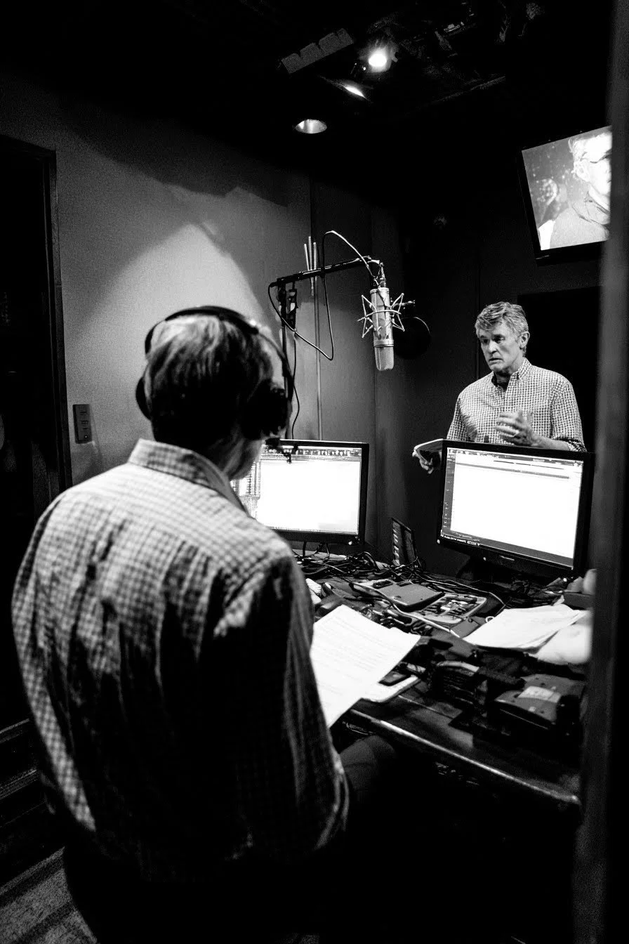 VO recording session