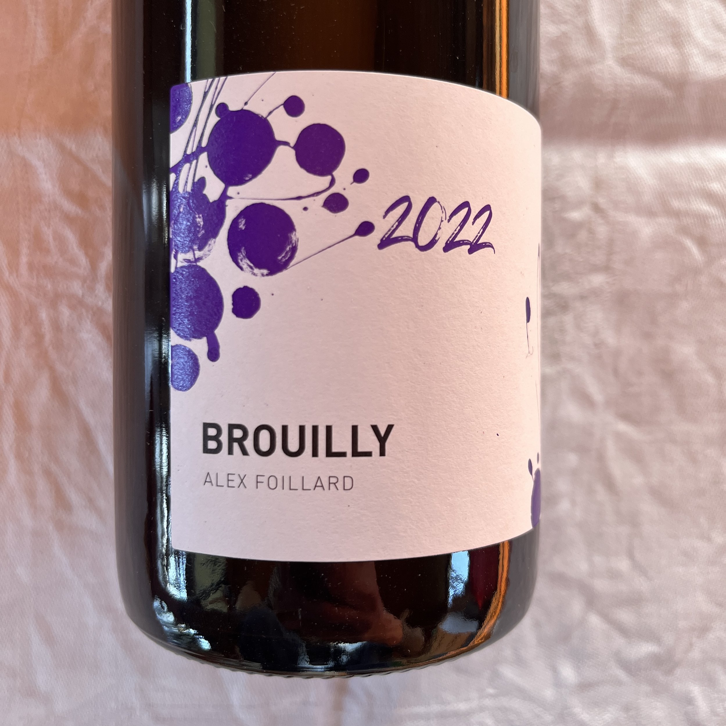 2022 Brouilly, Alex Foillard