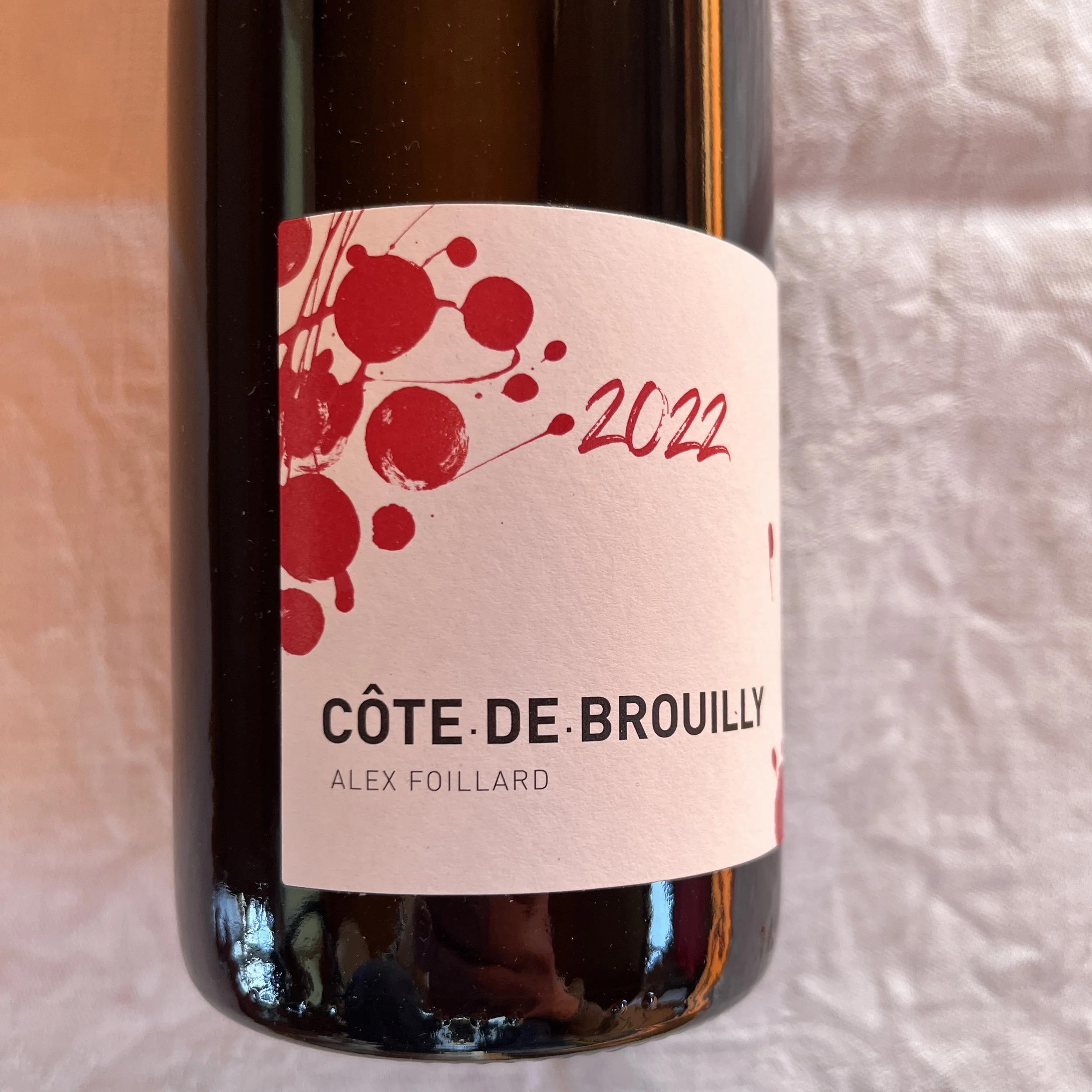 2022 Côte de Brouilly, Alex Foillard