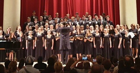 Renowned director Dr Rollo Dilworth conducts combined choirs at St John&rsquo;s Smith Square for his 2019 London Festival Concert.