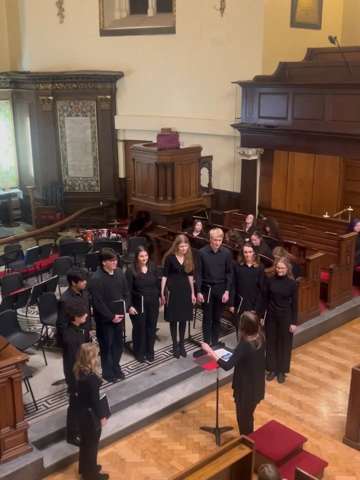 @moundsviewchoir performing at St Ann&rsquo;s in the heart of Dublin 🇮🇪🎼