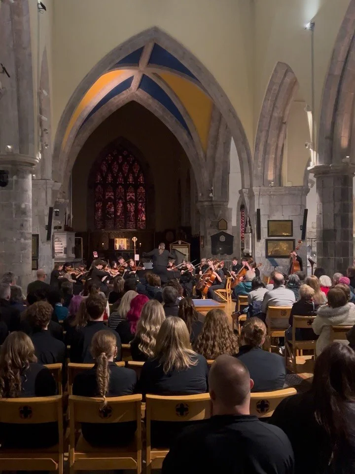@artscoolemusic performing at @saintnicholasgalway 🎶🇮🇪

It was an absolute pleasure watching them performing in such a beautiful setting 🎻🎷