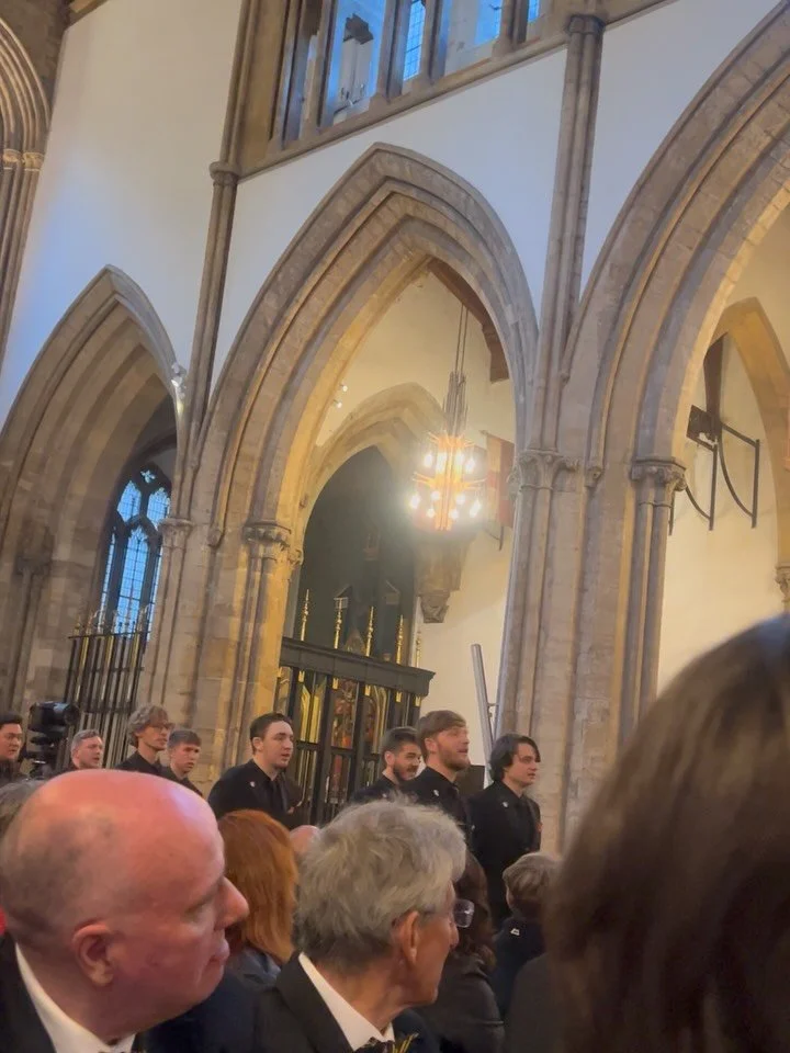 An absolutely amazing concert with Bowling Green State University at @llandaffcathedral 🎶🏴󠁧󠁢󠁷󠁬󠁳󠁿🇺🇸

This was their final concert of their UK tour, and a very special one getting to perform alongside @cormeibiontaf 

We were very proud to pa