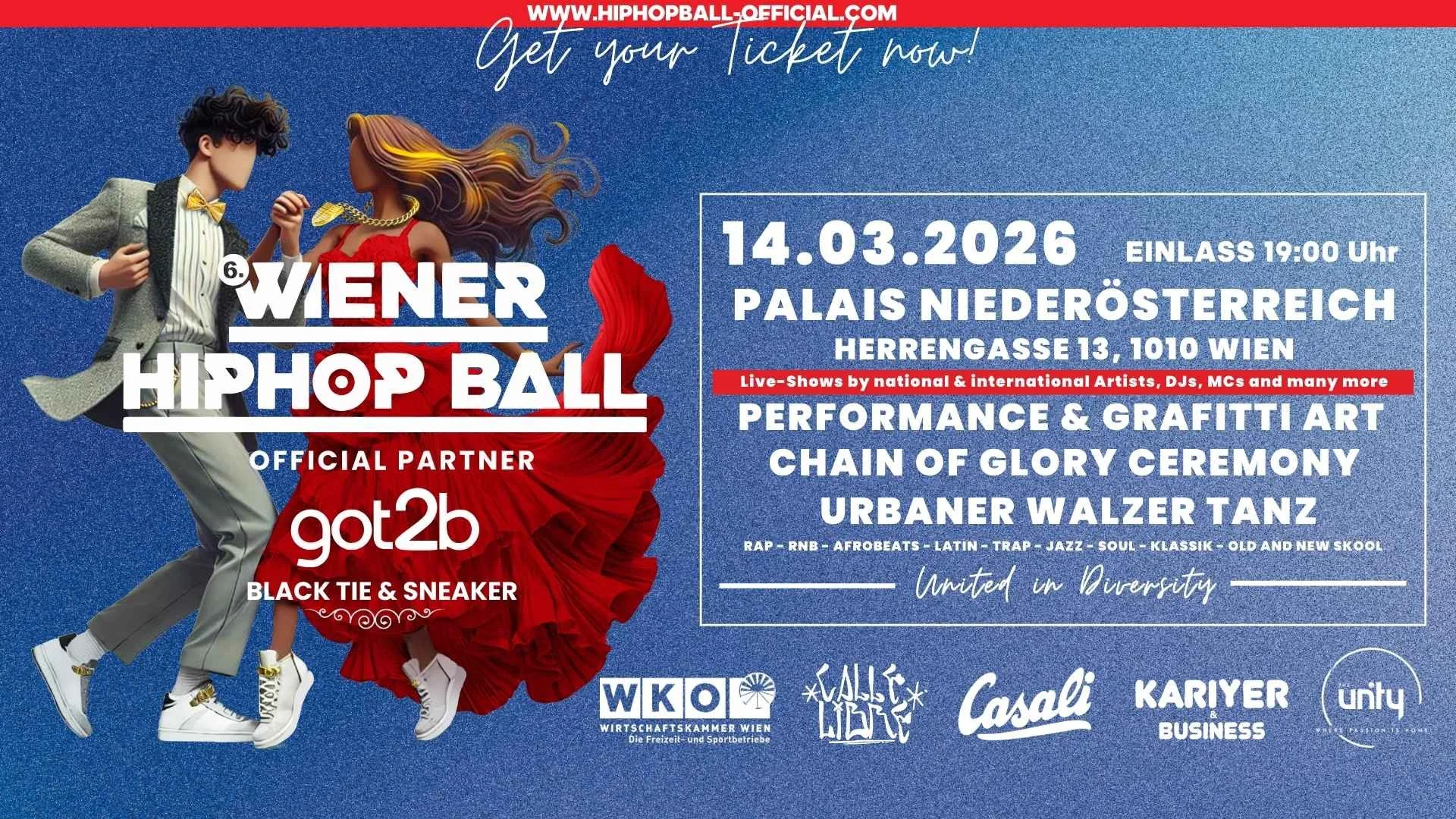 Wiener HipHop Ball - 14.03.2026
