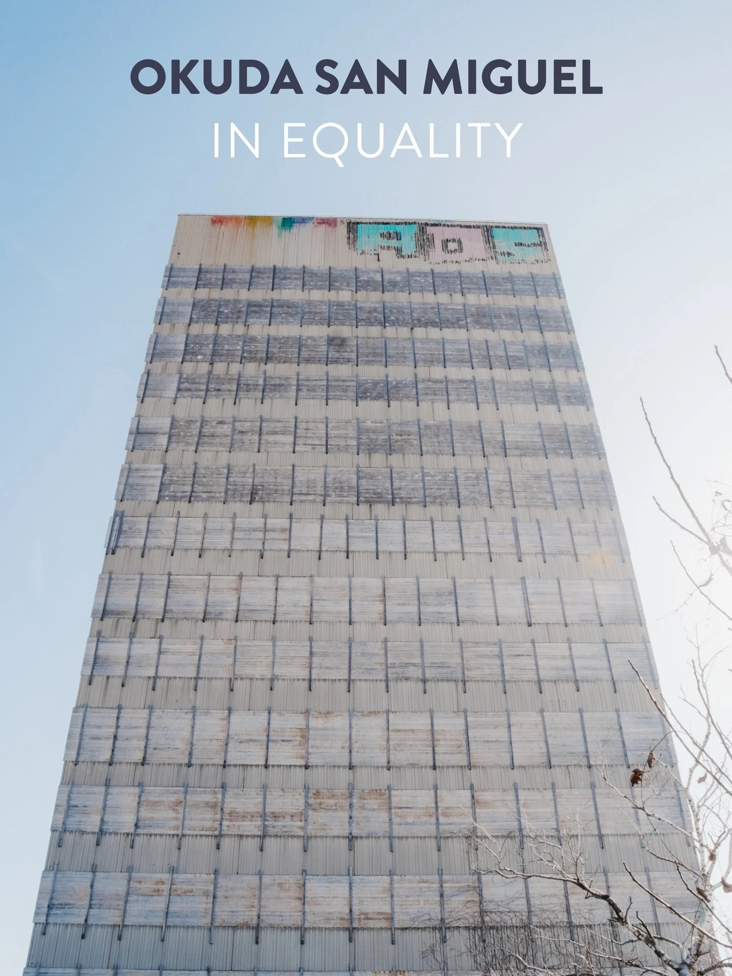 Spanish artist @okudart will bring &ldquo;In Equality&rdquo; to life &mdash; at 52m-high, 1,100m&sup2; wall the APA-Tower mural is celebrating diversity, tolerance and openness. 

Color, geometry and bold imagination will transform the facade into a 