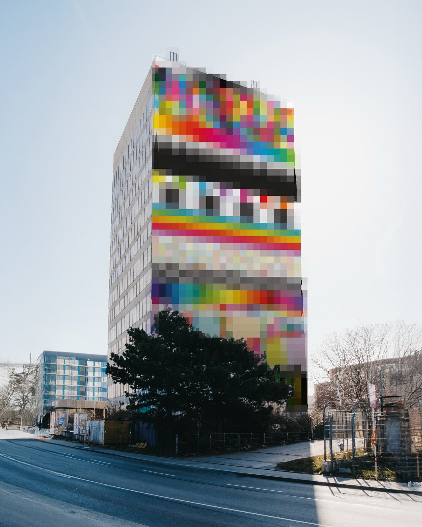 ✨ IN EQUALITY Mural Opening &ndash; join us tomorrow! 

From grey to bold, from stillness to transformation: the former APA-Tower has turned into a landmark &ndash; marking the beginning of the new Gunold S&uuml;d urban development.

1,100 m&sup2; &n