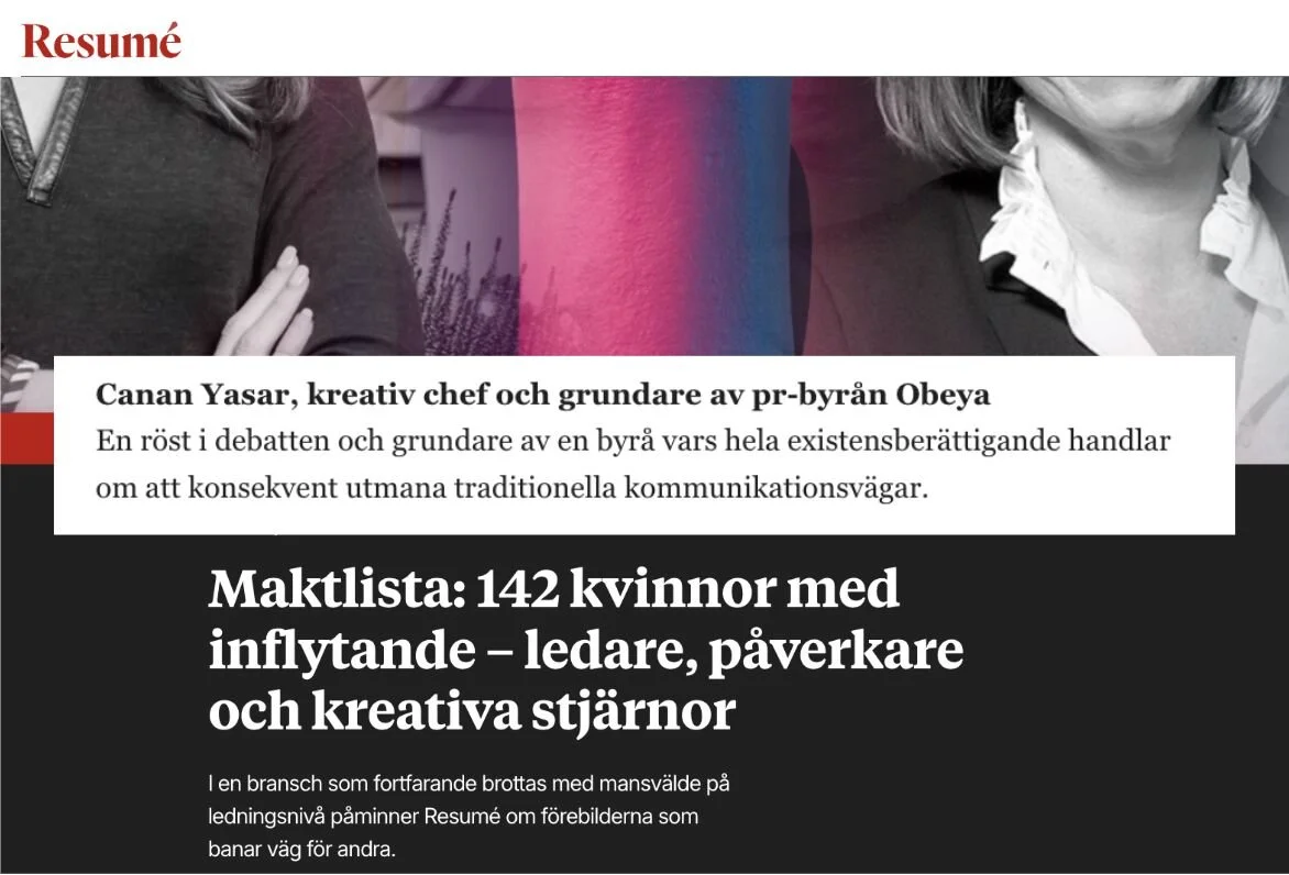 Canan Yasar: Listed among the most influential women in communications