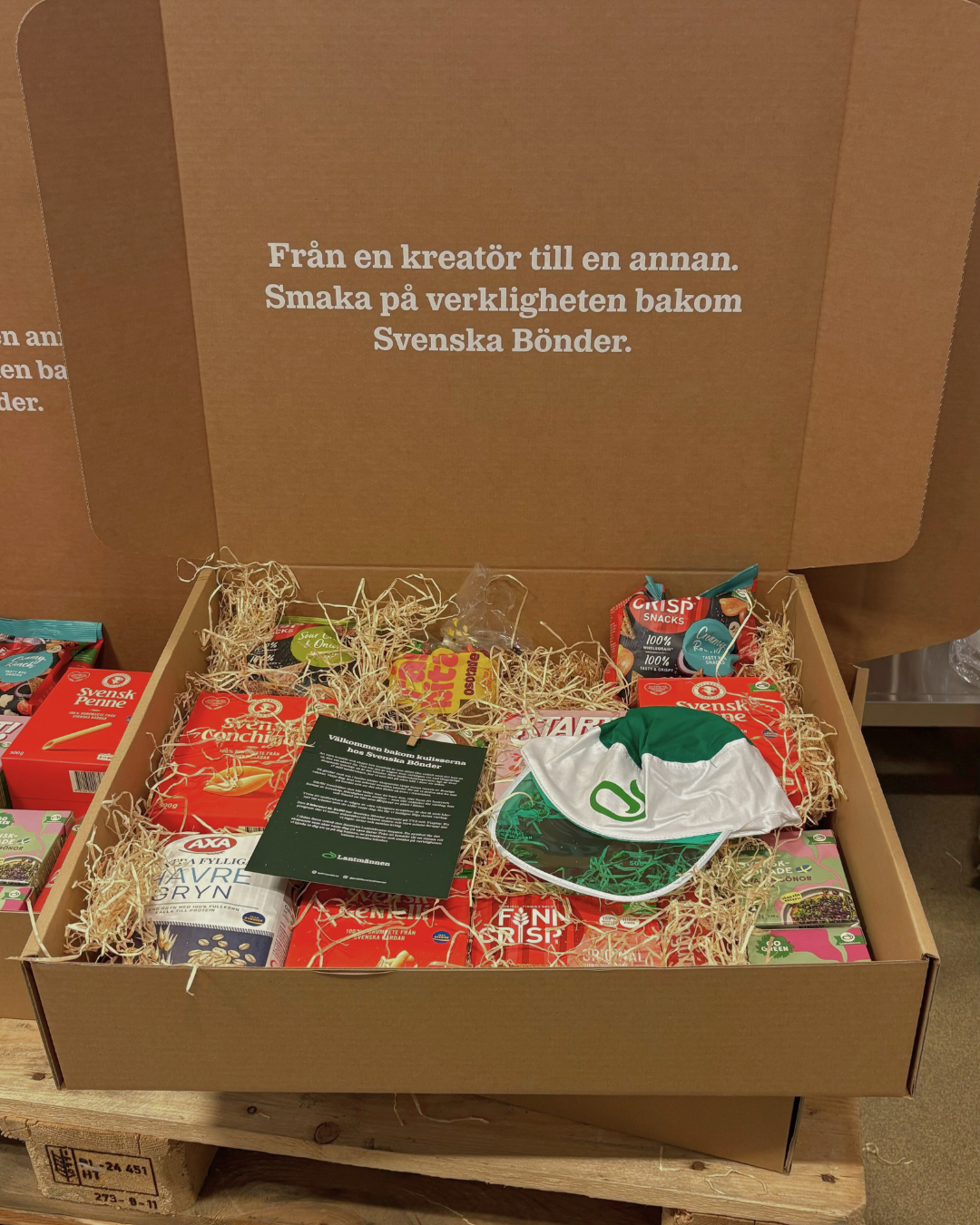 Celebrating the launch of "Svenska Bönder"