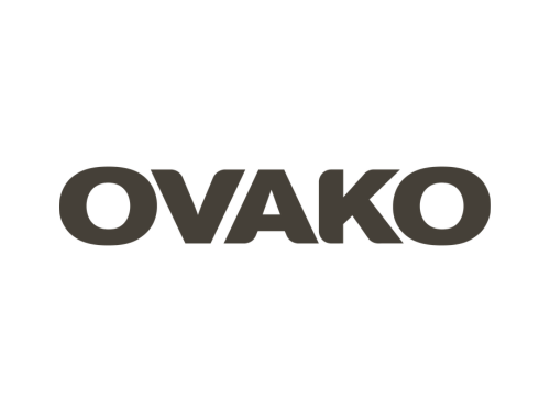 The word "OVAKO" written in bold black letters on a white background.