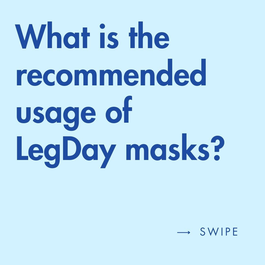 How to use LegDay masks?
.
.
.
.
.
#legdaymasks #footcare #footpain #footmassage #footspa #foothealth #footclinic #footcareproducts #orthopedics #pedicure #pedicurespa #cankles #arthritis #chronicpain #jointpain #varicoseveins #spiderveins #swelling 