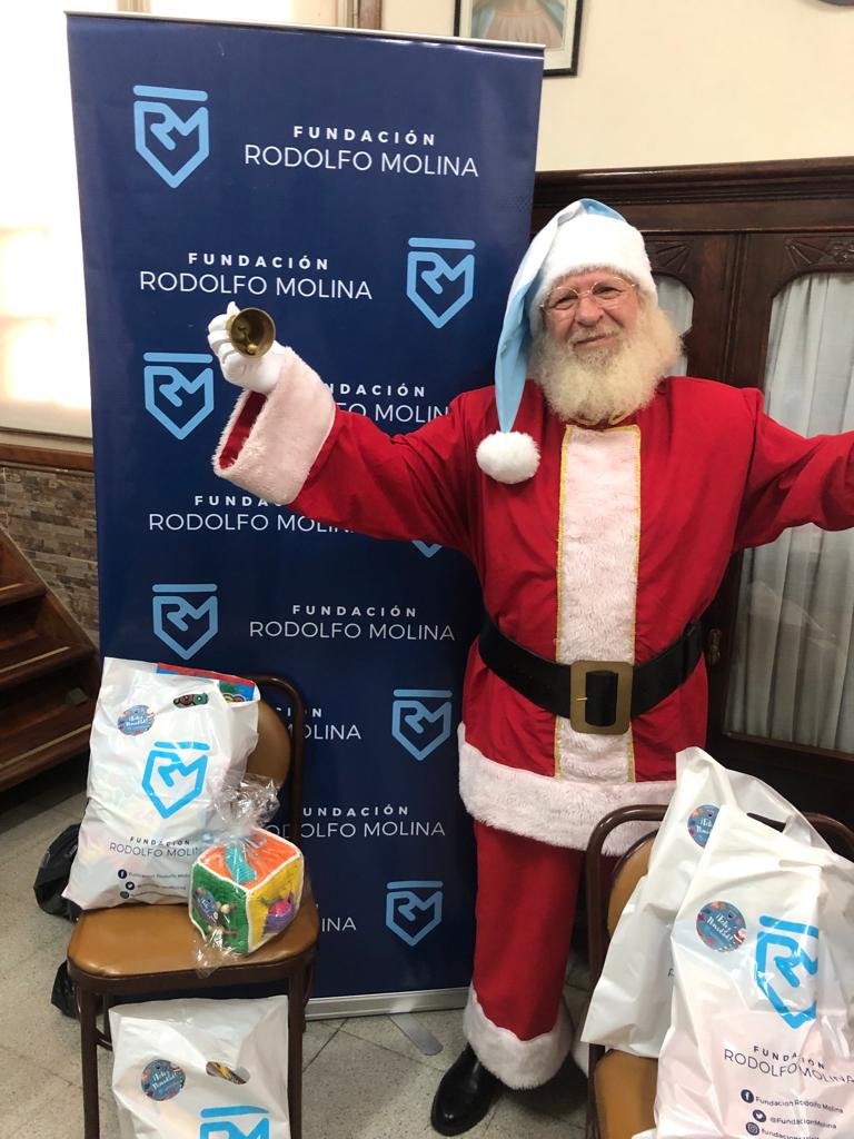 Papá Noel en el Hospital Fiorito