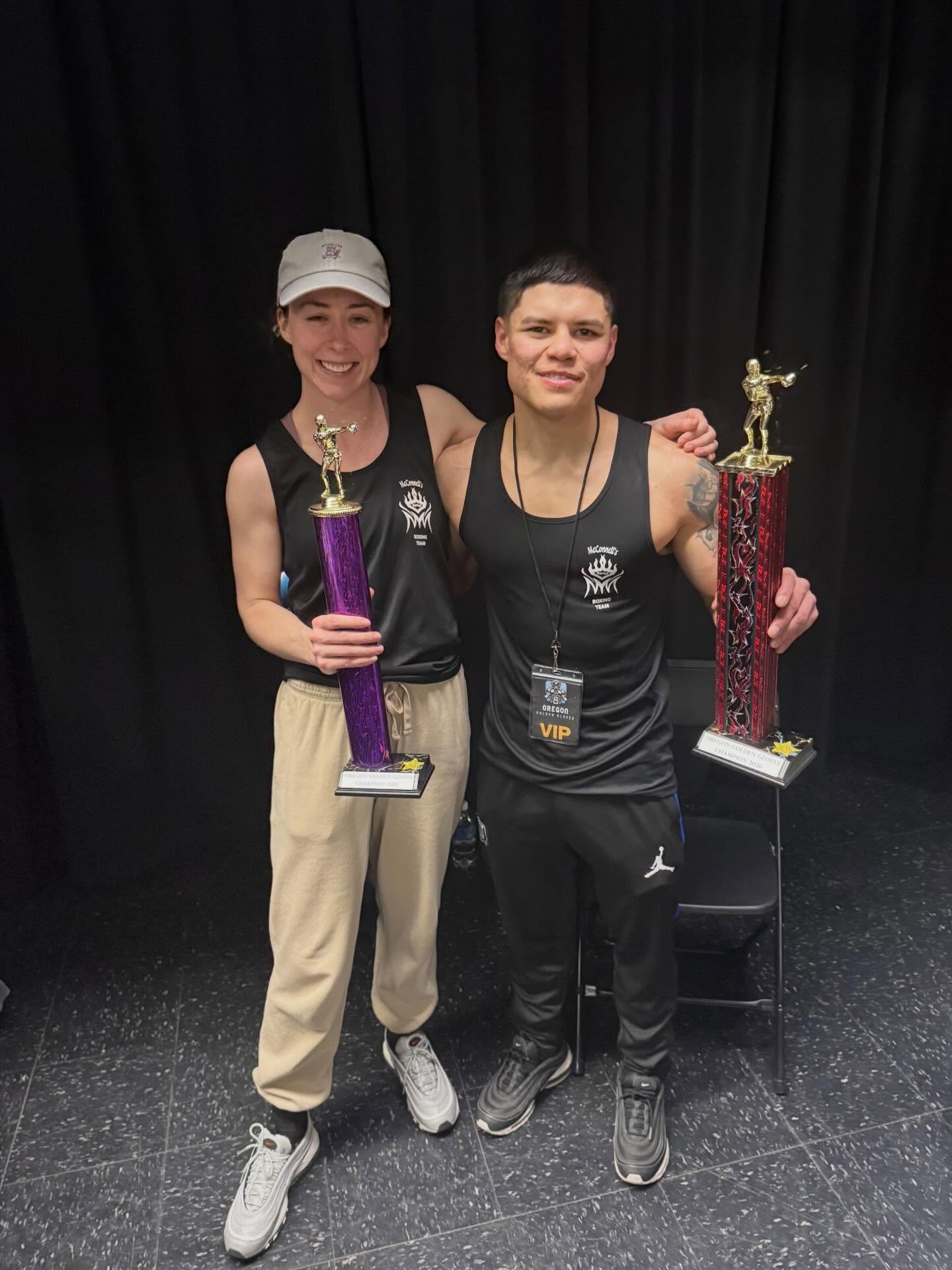 Great weekend of boxing at the Oregon Golden Gloves. Our team went 2-0. Hard work pays off! @mcconnells_boxing_academy @oregon_goldengloves @snailsies