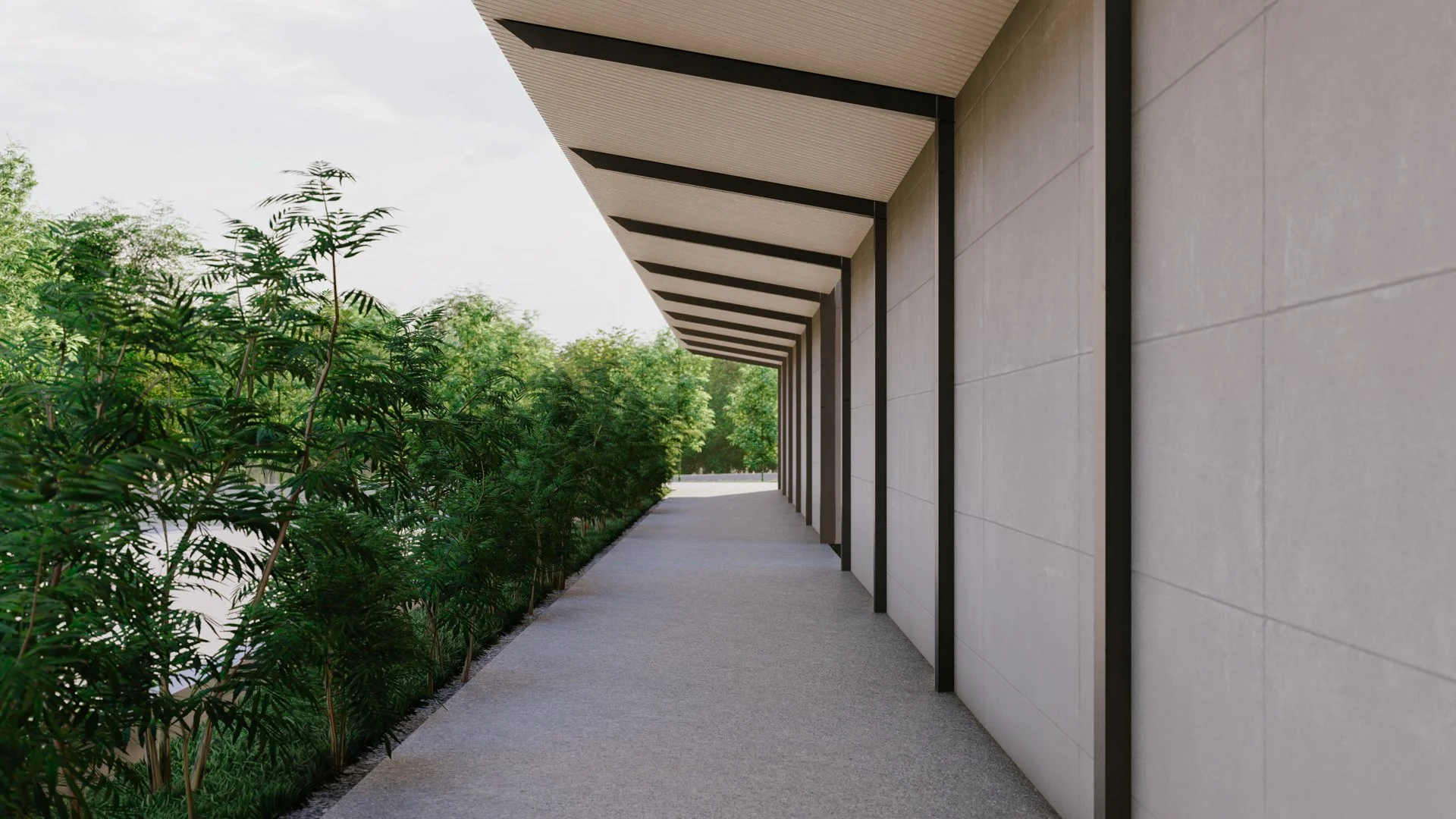 06 Diamond Complex_Walkway along Production Buildings.JPG