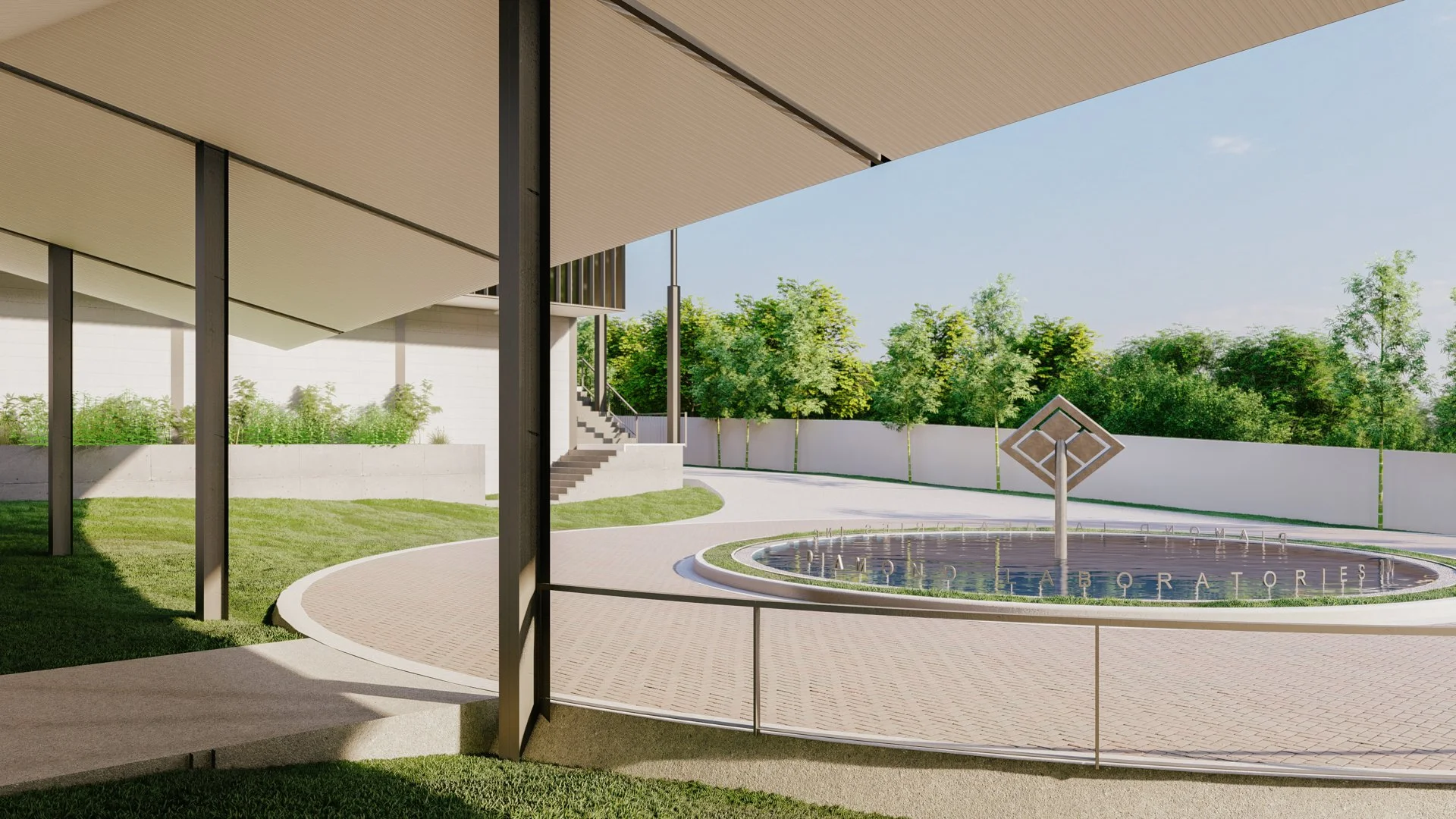 08 Diamond Complex_Main Building Canopy.JPG