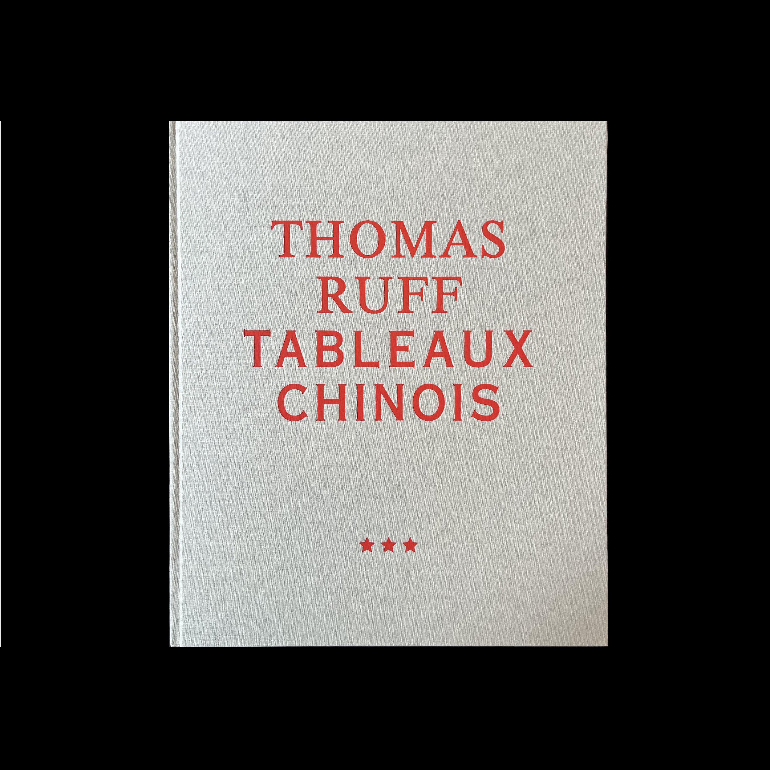 TABLEAUX CHINOIS - Thomas Ruff