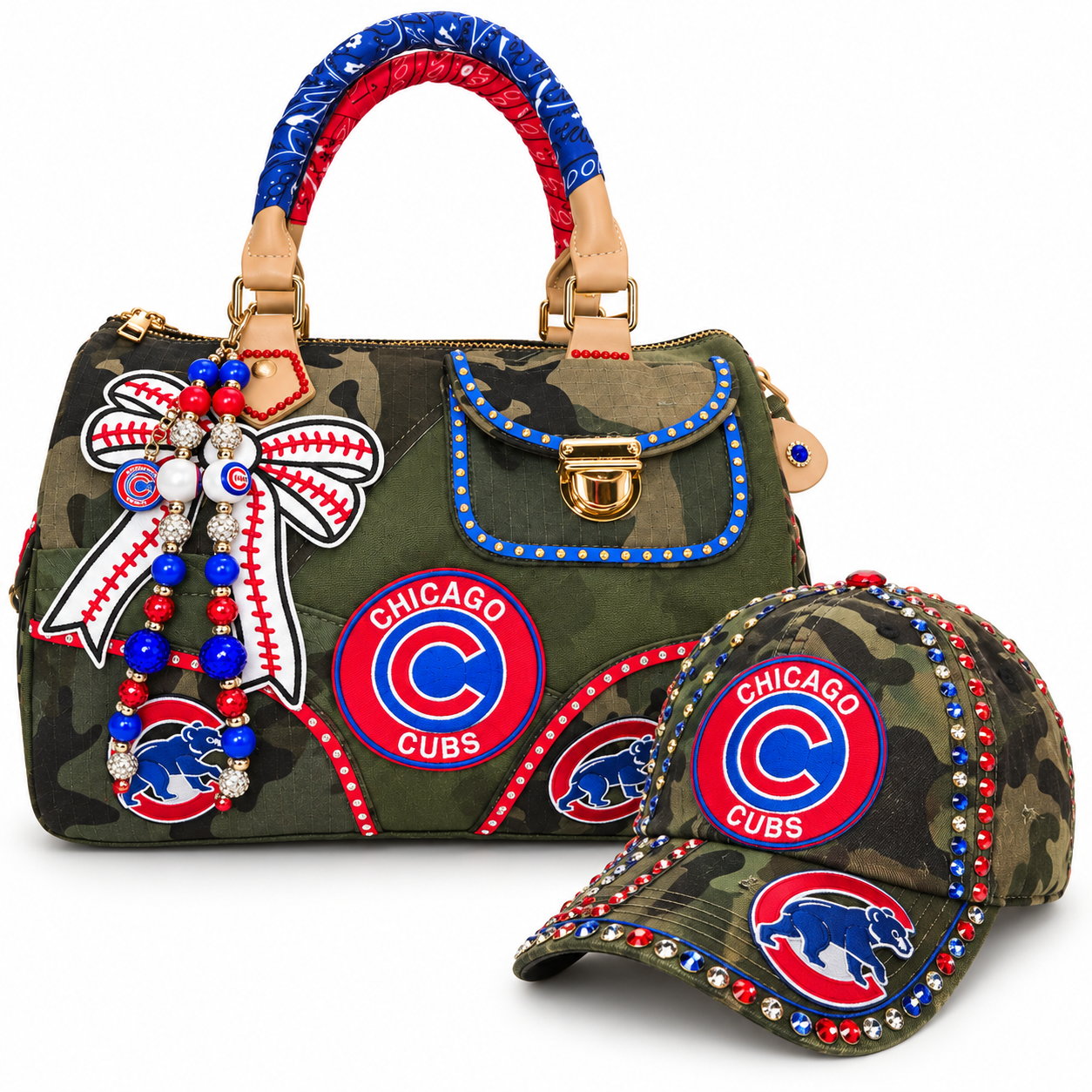 Cubs Pride Handbag/Cap - TayMinaSky Exclusive