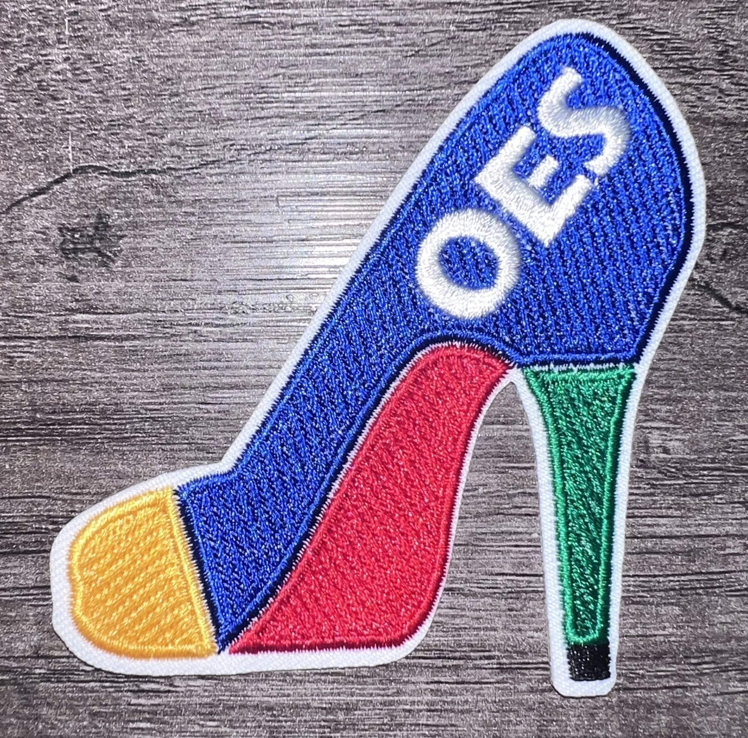 OES High Heel Embroidered Patch (sm)