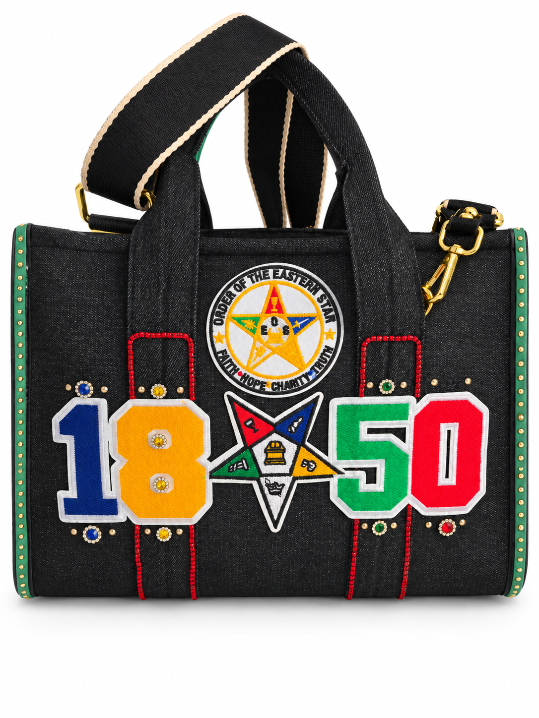 Embellished handbag on white background.png