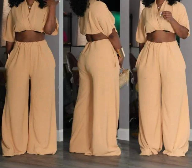 Effortless Breeze Two-Piece Pant Set