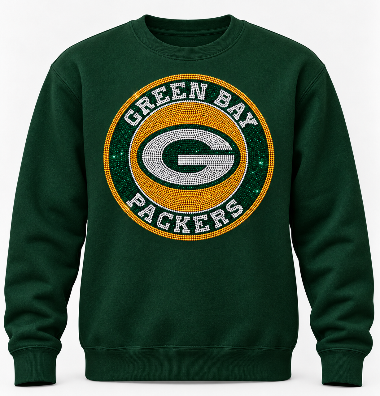 Green Bay Packers rhinestone crewneck mockup.png