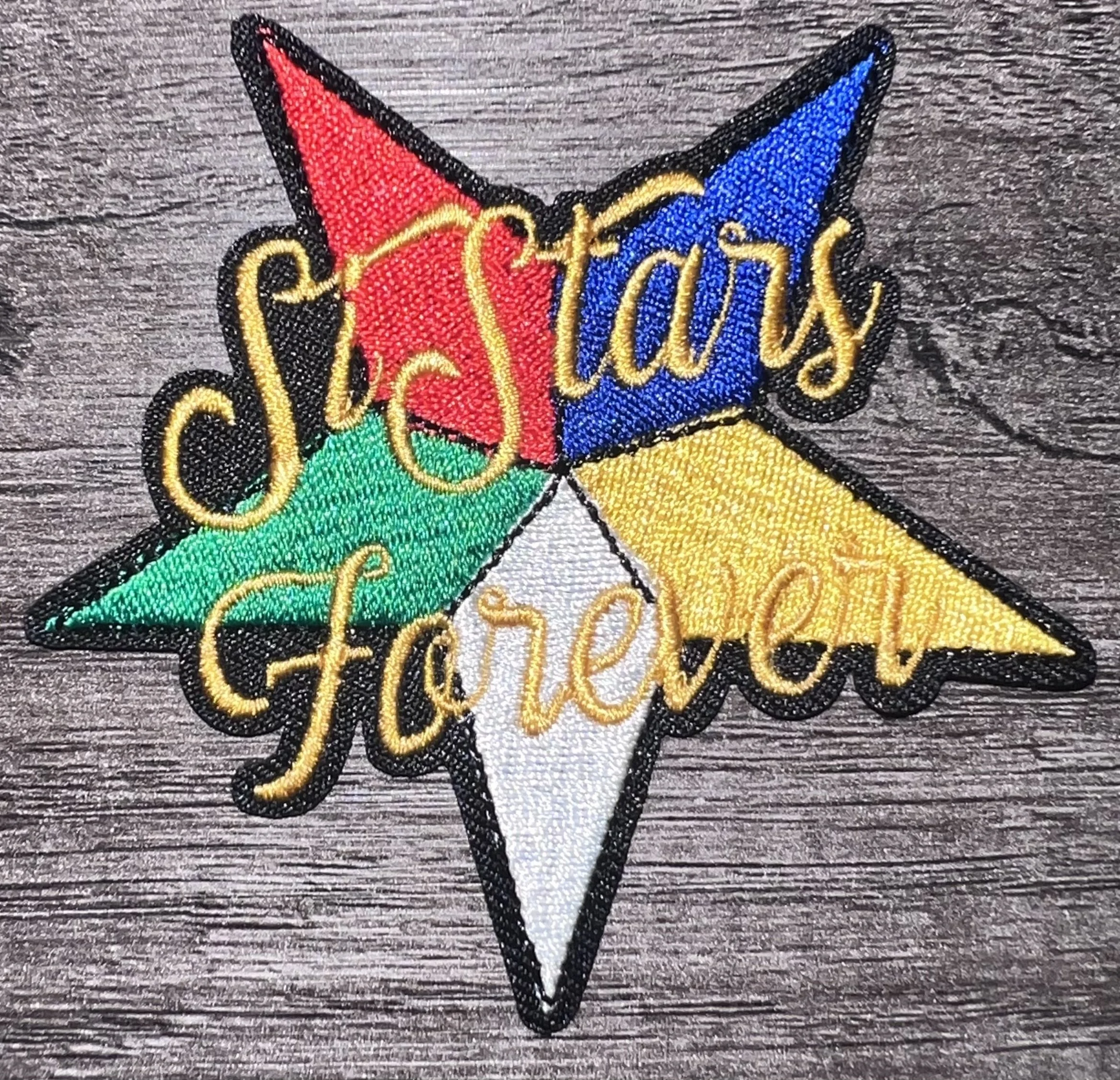 Stars Forever OES Embroidered Patch (sm)