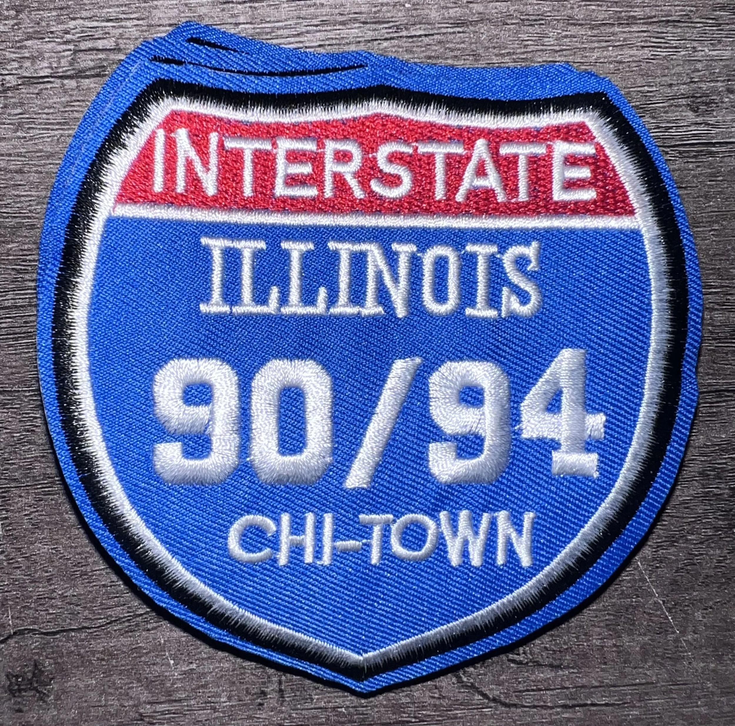Illinois 90/94 Chi-Town Embroidered Patch (sm)