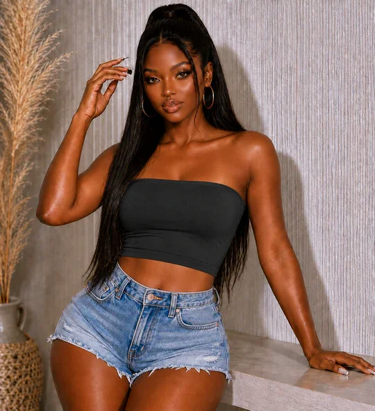 Essential Seamless Tube Crop Top