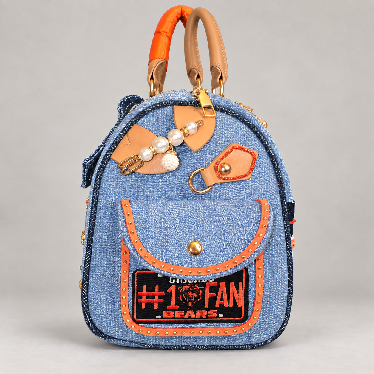 Handbag With Orange And Tan Handles.png