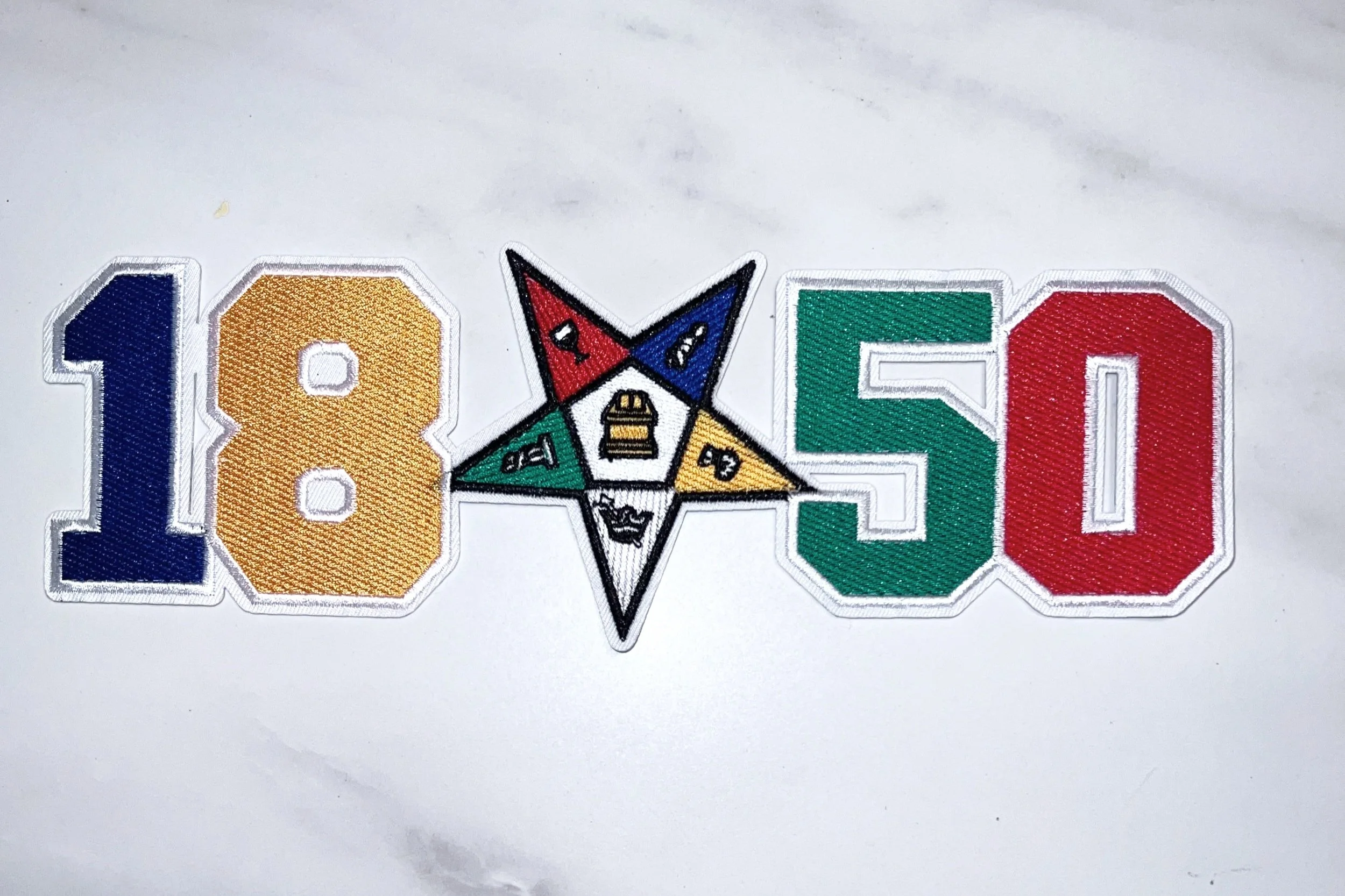 Heritage OES 1850 Embroidered Patch (LG)