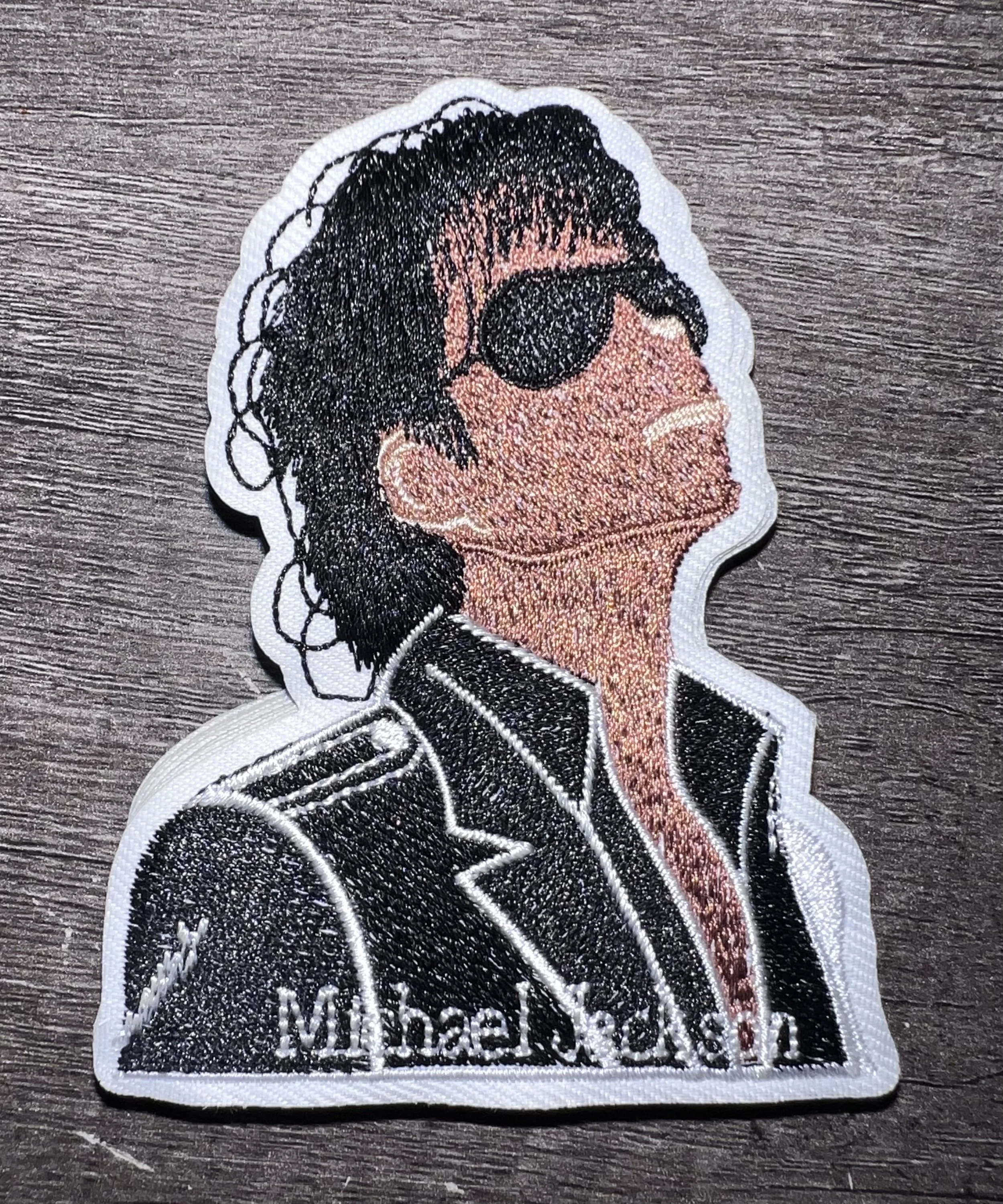 King of Pop Inspired Embroidered Patch (sm)