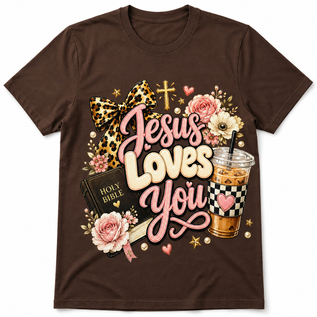 Jesus Loves You T-shirt Mockup.png