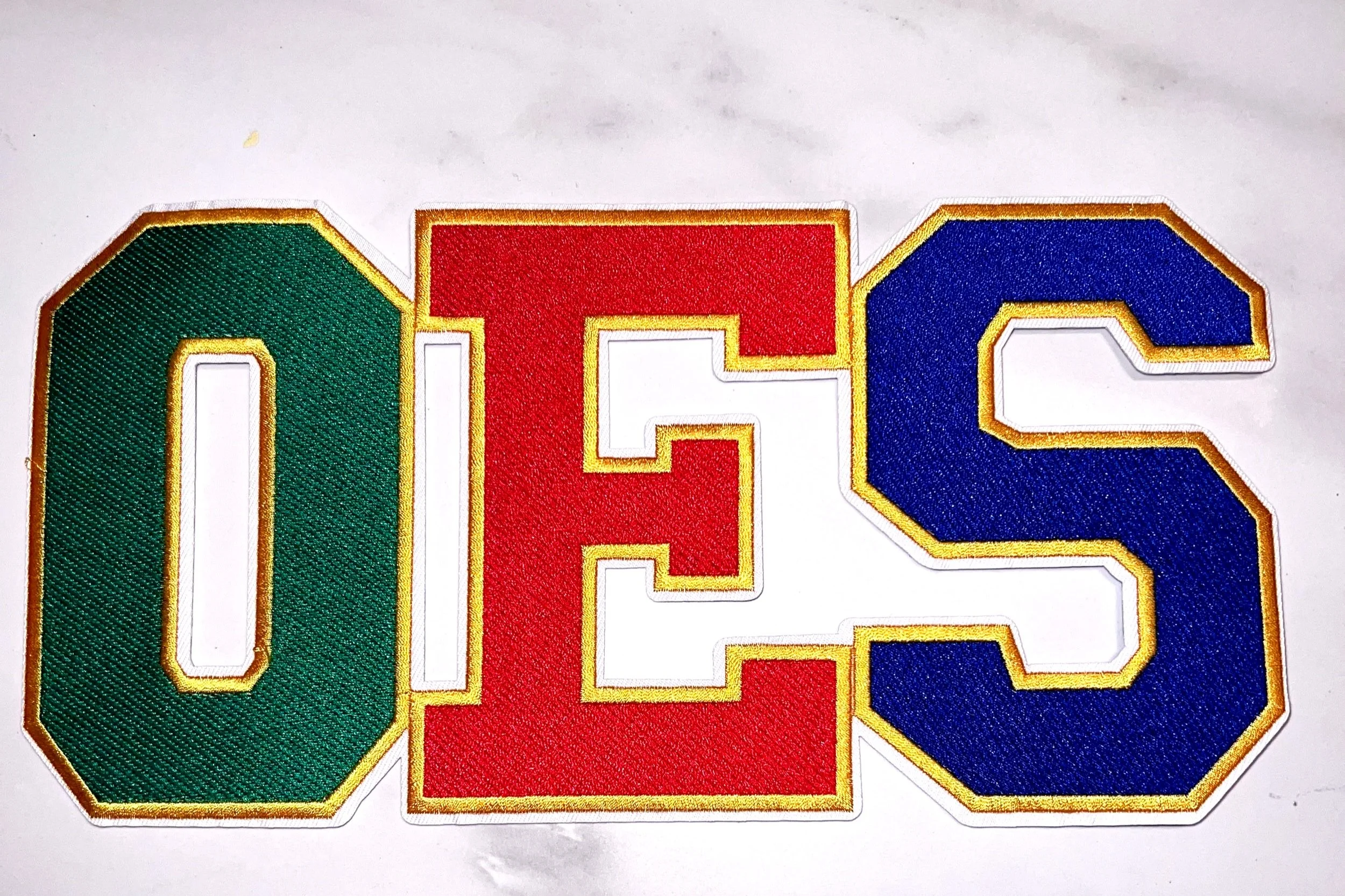 Classic OES Varsity Letter Patch (LG)