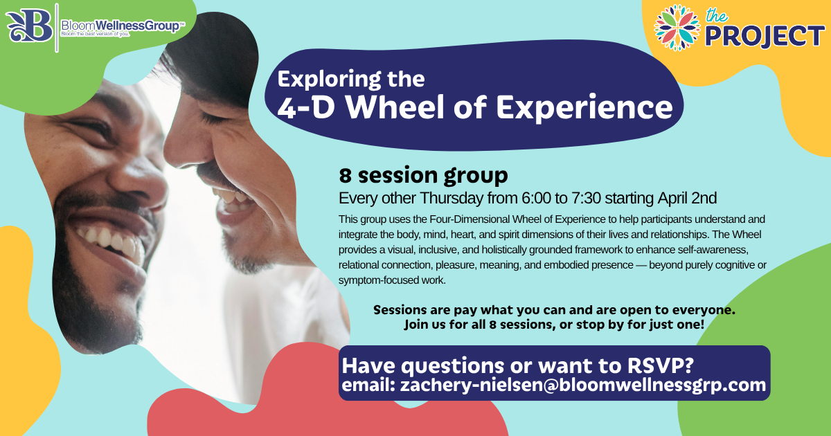 Exploring the 4-D Wheel of Experience: Session 6