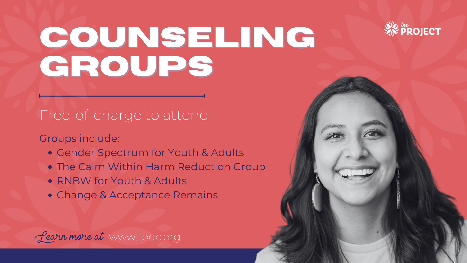 Counseling Groups at The Project