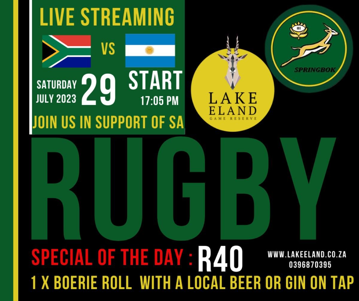 Springbok Rugby — Lake Eland